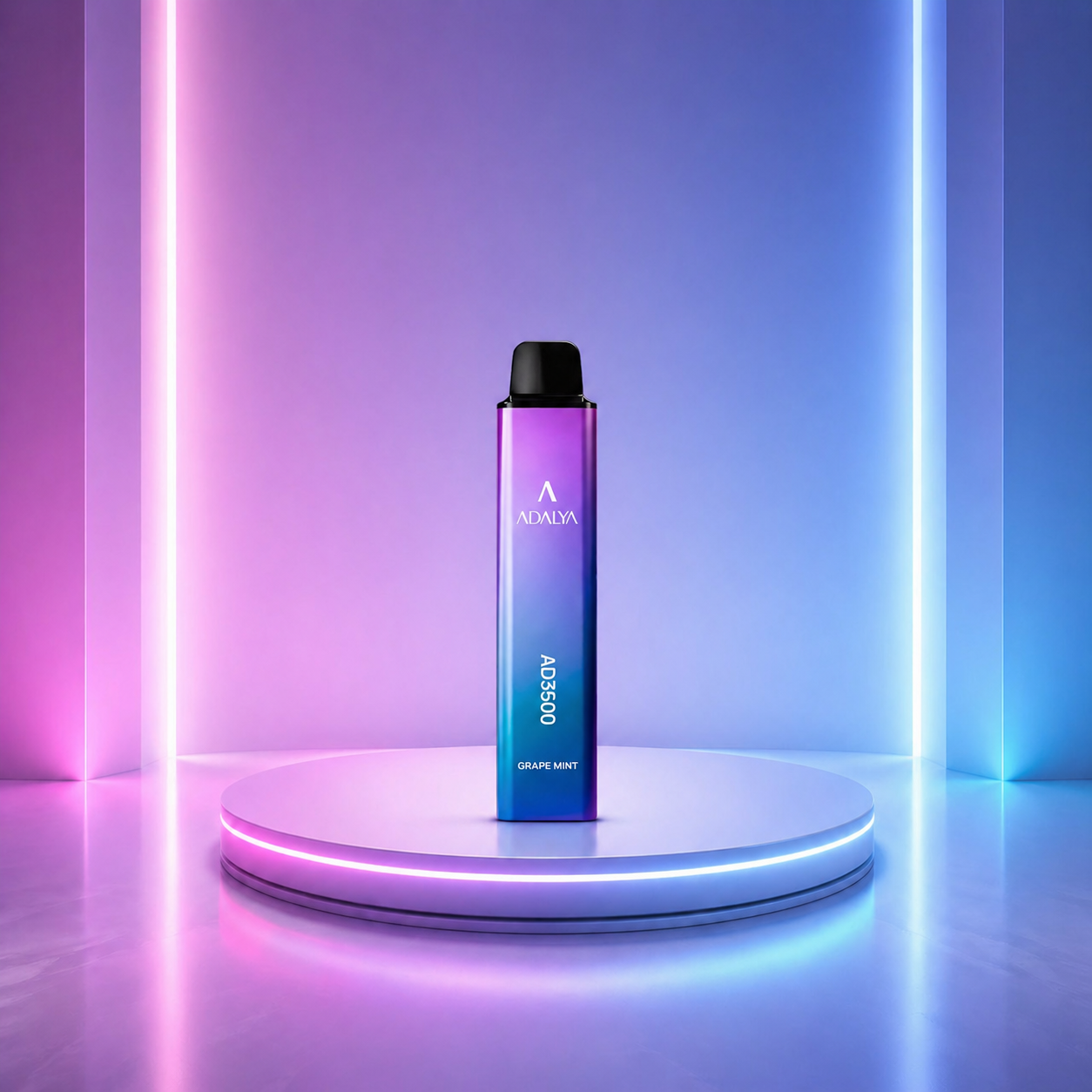 Adalya AD3500 3.5K - cigarro eletrónico descartável com 3500 puffs e sabor Grape Mint